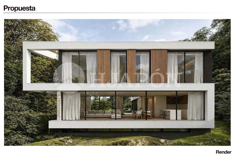 Terreny a Alella per a 4 cases de luxe. - ref. 00313DJ