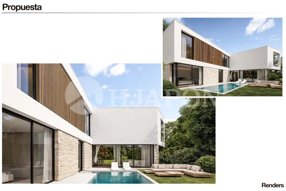 Terreny a Alella per a 4 cases de luxe. - ref. 00313DJ